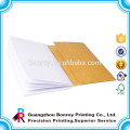 Cheap price saddle coser binding kraft paper cover notebook printing